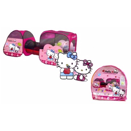 Tenda Anak Tenda Terowongan Hello Kitty Pink