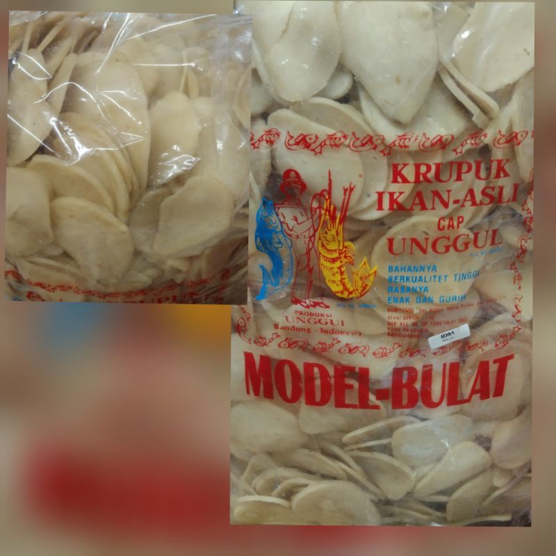 

kerupuk ikan asli cap tunggal 250grm