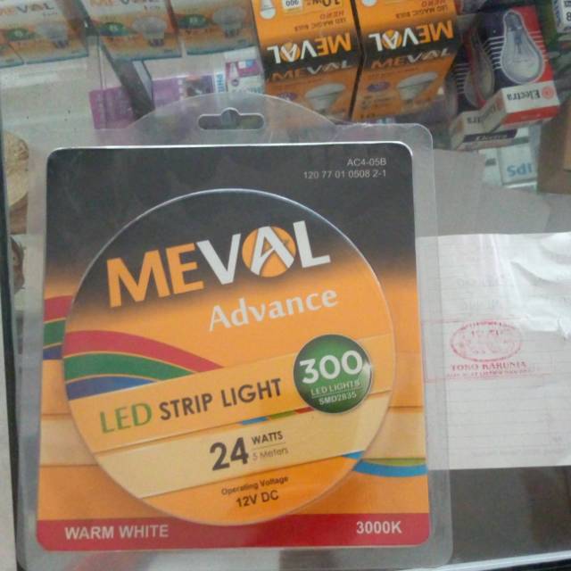 Led Meval Strip 24 Watt 5 Meter Kuning