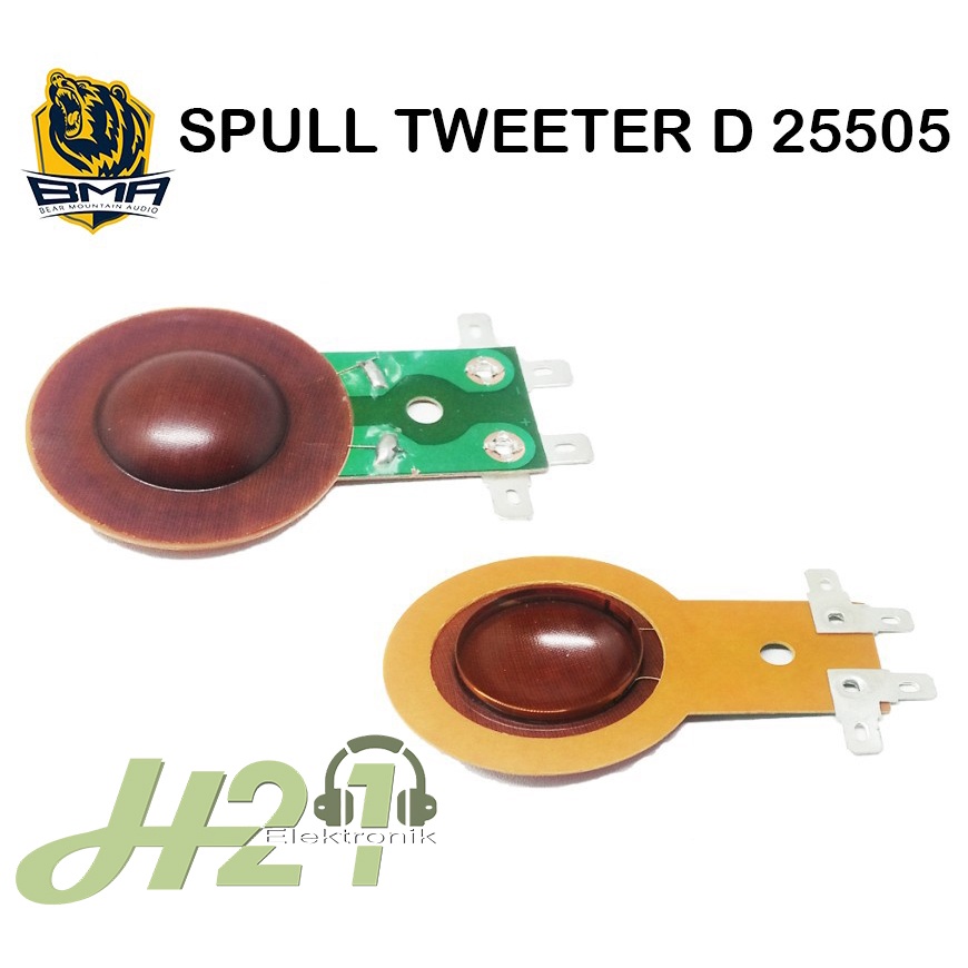 SPULL TWEETER D2 SPOL TWITER SPUL TWITER DRIVER BMA D25505