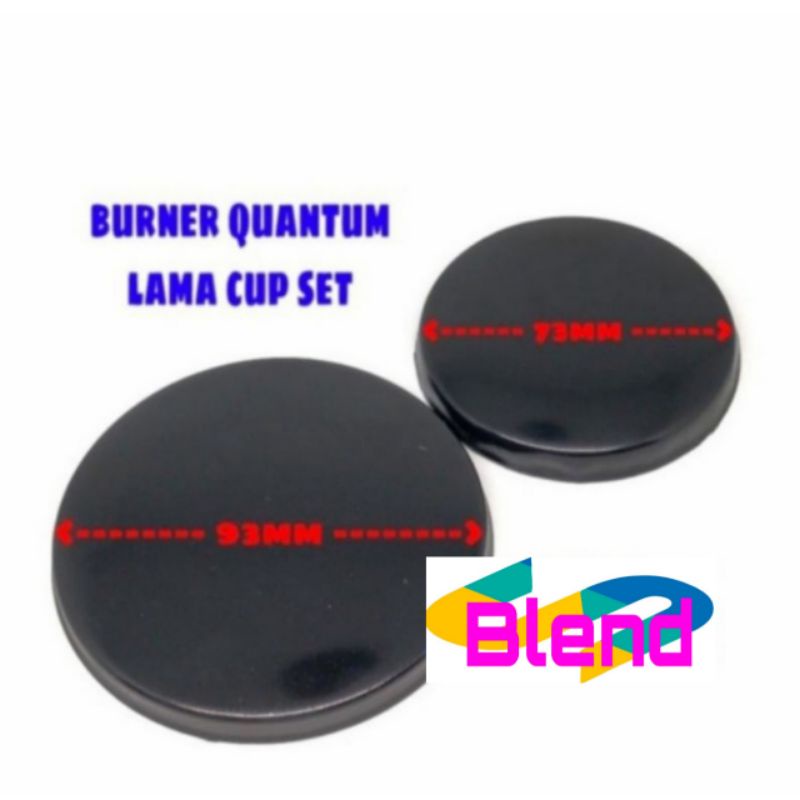 Burner Cup Set Model Quantum Lama 201 E/Kapala Tungku Api Kompor Gas