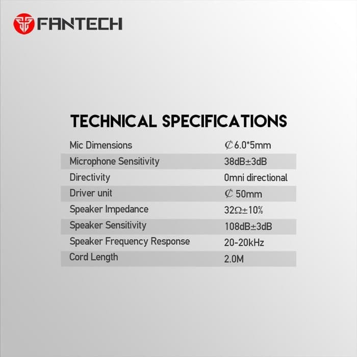 FANTECH VISAGE II HG17s - RGB GAMING HEADSET