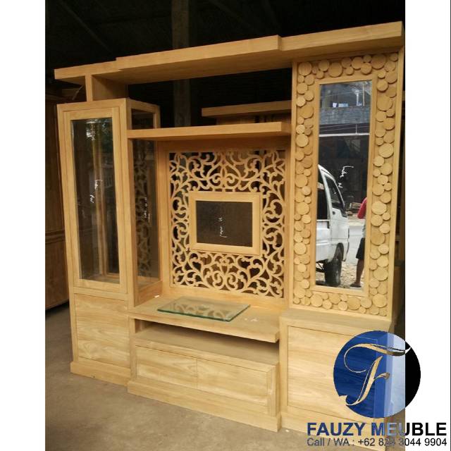 Partisi Minimalis Jati, Penyekat Ruangan, Partisi Jati Jepara