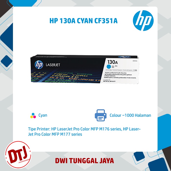 Toner HP 130A Cyan Original CF351A