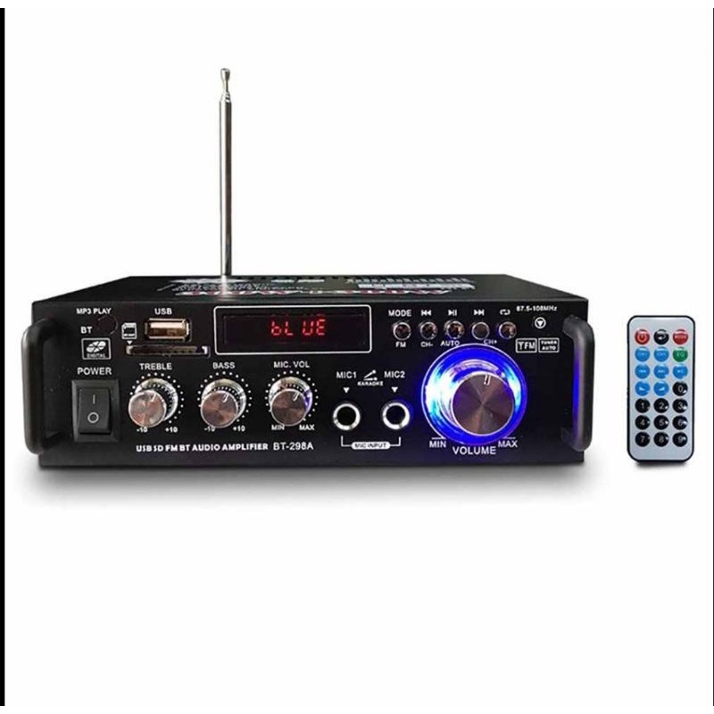 Amplifier Mini Bluetooth 3R Home Theater Fm Radio Karaoke Android TV New...!!!