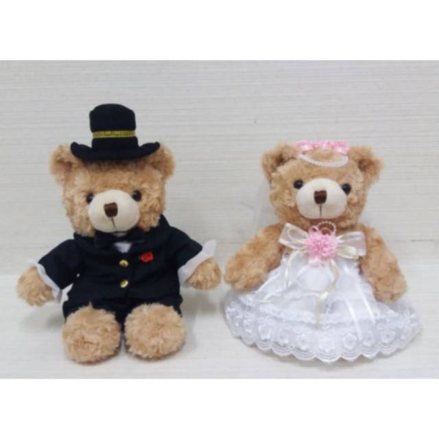 Boneka Bear Pengantin sepasang