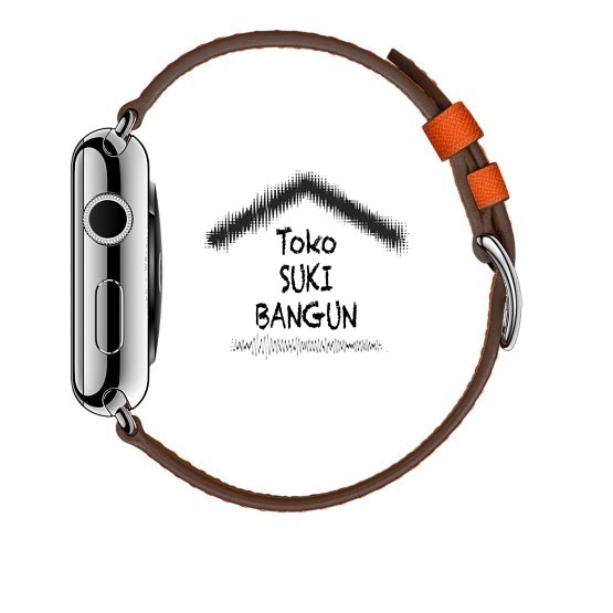 Strap Apple Watch Series 8 7 6 5 4 3 2 1 41mm 40mm 38mm TALI JAM NEW Model SINGLE TOUR Leather