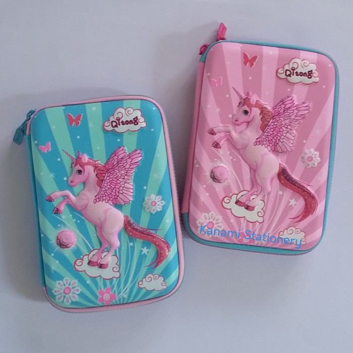 

Tempat Kotak Pensil Unicorn Pencil Case Jumbo 3D Hardcase Smiggle.