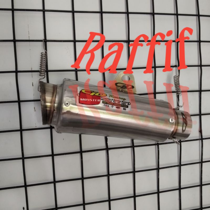 silencer knalpot motor... Cld.monster/tabung kenalpot