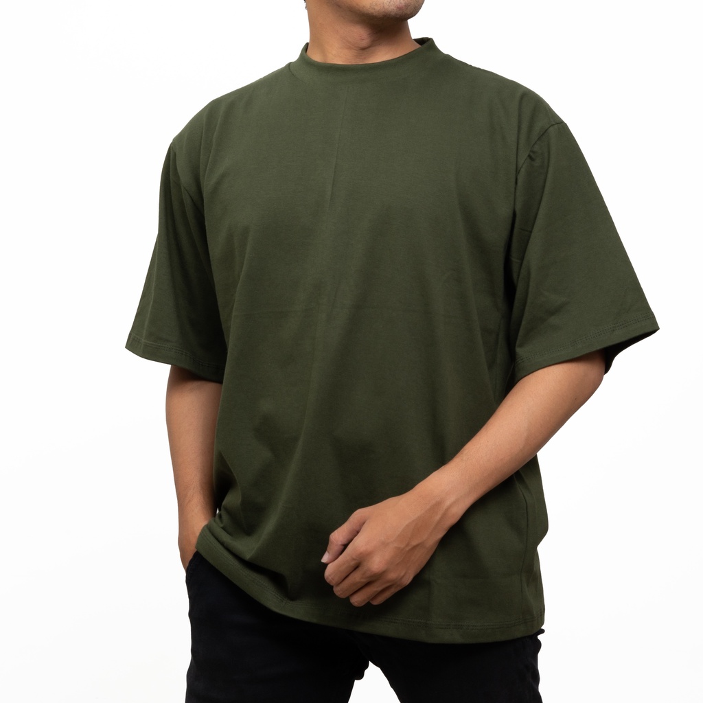BARAKA Oversized T-shirt - Hijau Army