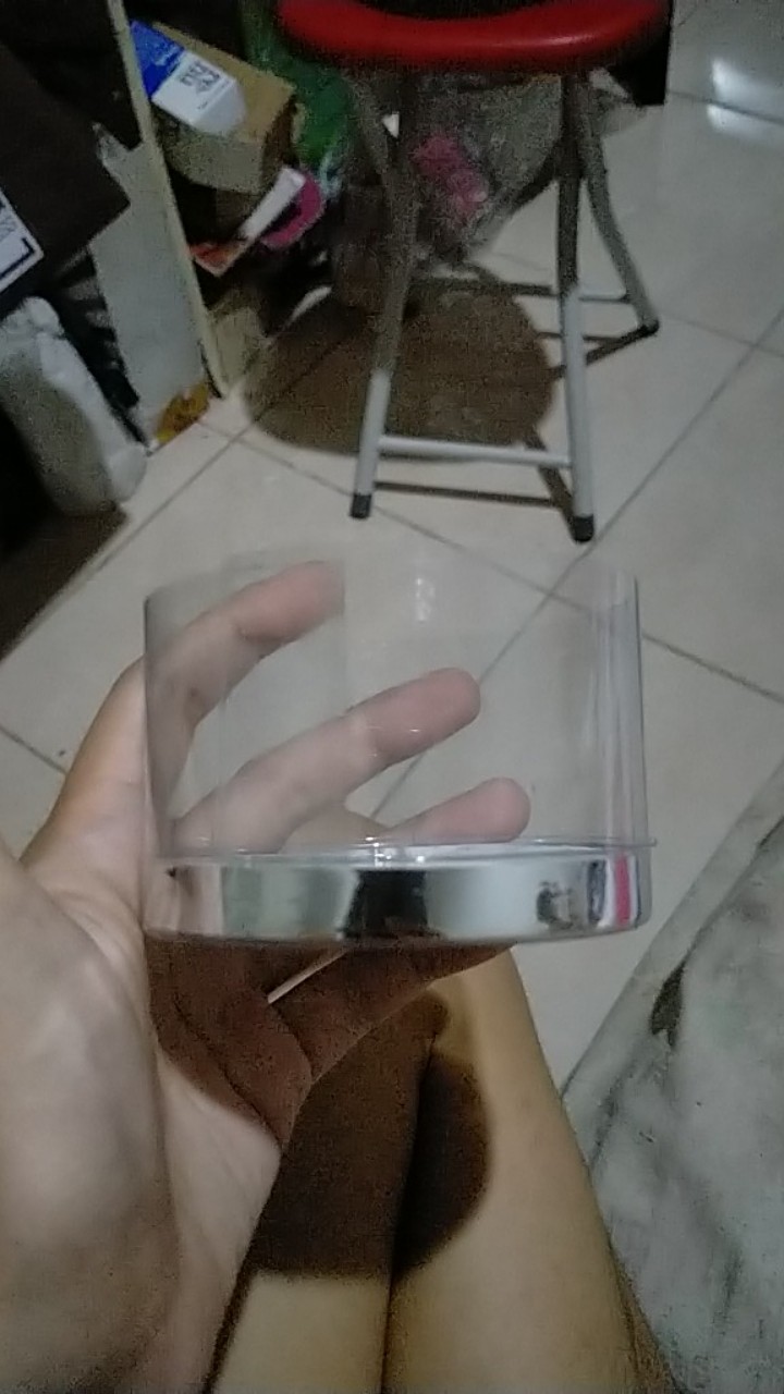 Tabung Mika Plastik Pet - Kaleng - Toples 8x5cm