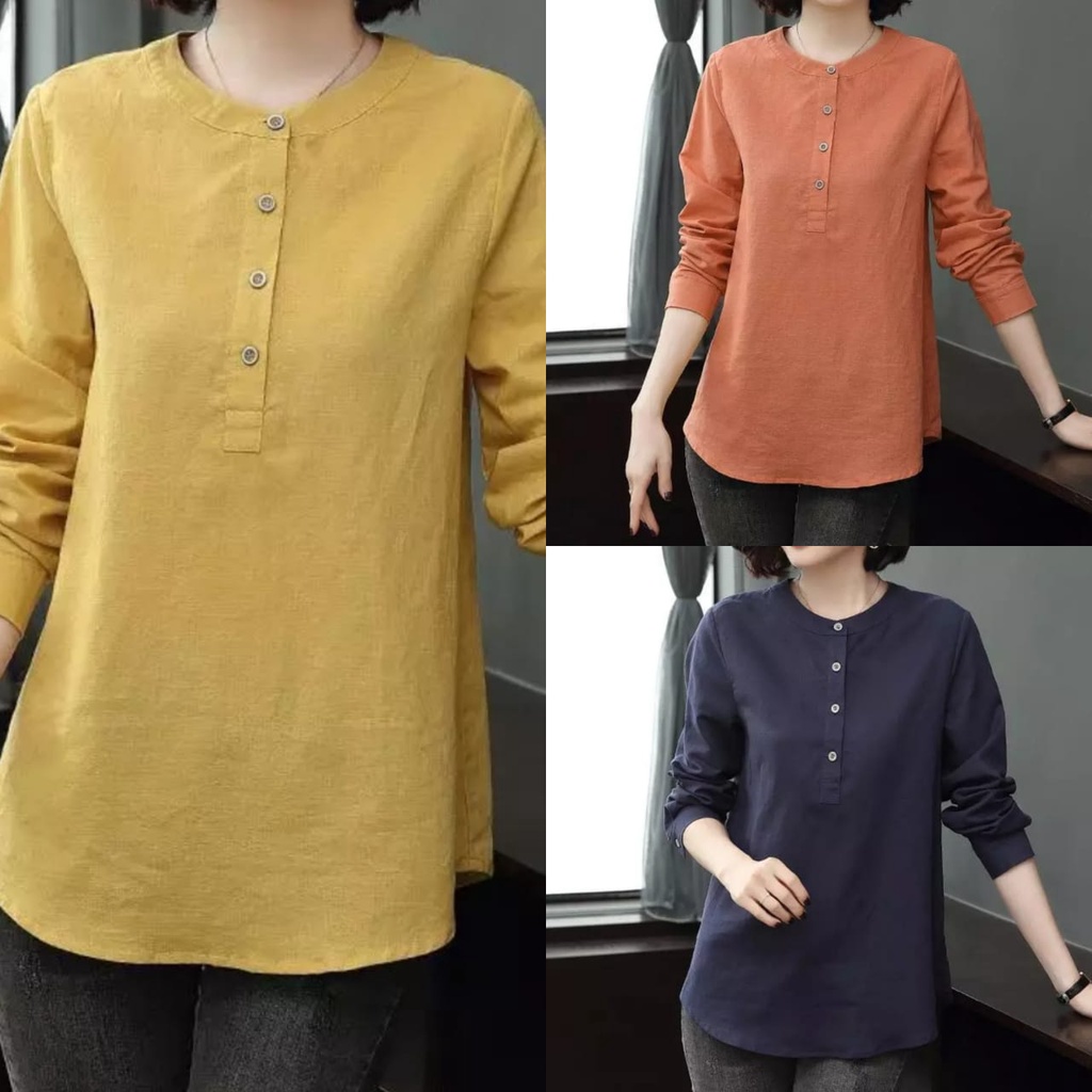 PROMO!! BLOUSE KOREA - SOYYA BLOUSE - ATASAN WANITA - PAKAIAN TERLARIS - KOREAN STYLE - PAKAIAN WANITA - BLOUSE - CASUAL BLOUSE