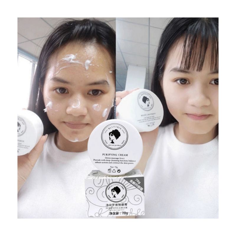 Cream Detox Purifying 70 Gram krem detok Cream Face Massage Whiteninng Purifying Cream