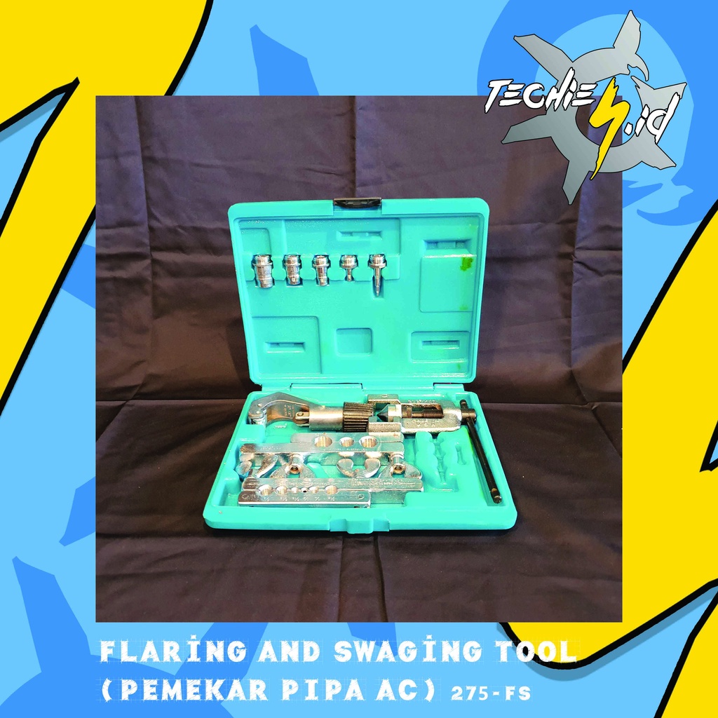 Flaring & Swaging Tool (Pemekar Pipa AC) Dengan Cutter 275-FS
