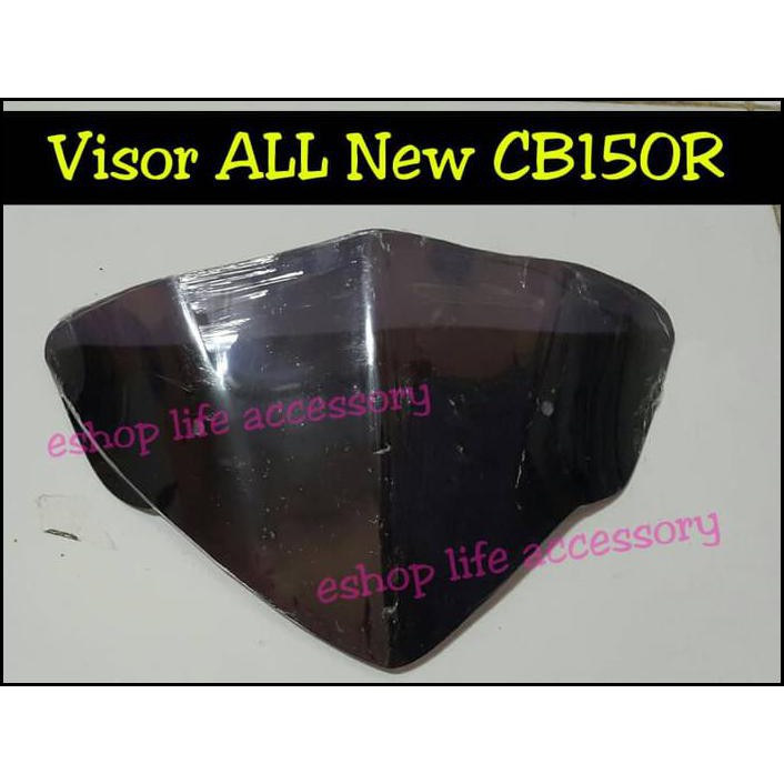 Aksesoris Variasi Visor All New Cb150R/Cb 150 R/Cb150 Atas Headlamp