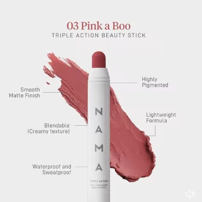 NAMA by LUNA MAYA - Triple Action Beauty Lip Stick