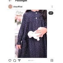 Little Ditsy Viridity Black size 1 BOOKED