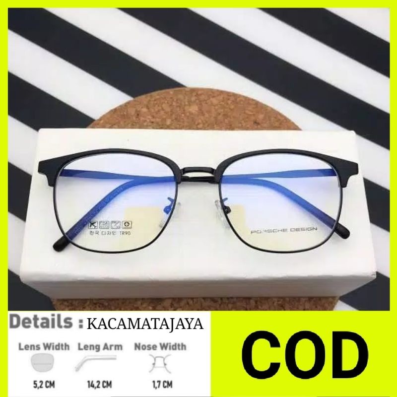 (BISA COD)KACAMATA TR90 MINUS ANTI RADIASI PHOTOCROMIC PAKET MINUS+NORMAL+CYLINDER  TR 90