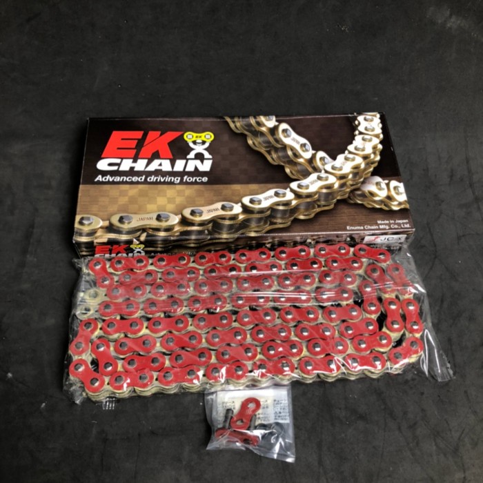 Rantai EK Chain 520SRO-120 - Red