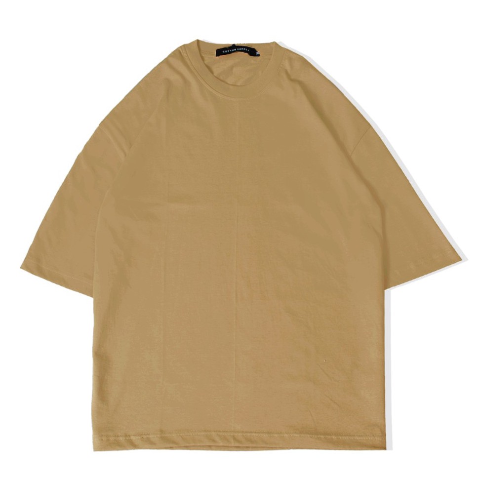 OVERSIZE TEES ALMOND BROWN