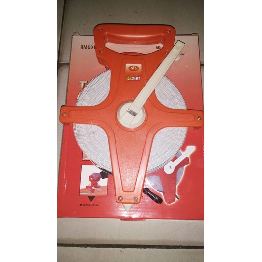 meteran gulung 50 meter / meteran roll / meteran tancep 50 meter