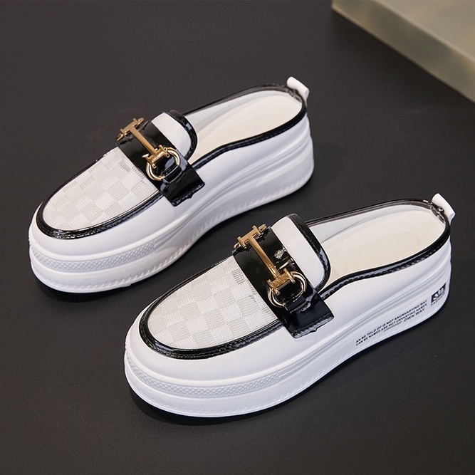 Sepatu Sendal Slip On Wanita Import Sepatu Sendal Mules Perempuan Terbaru SD-088