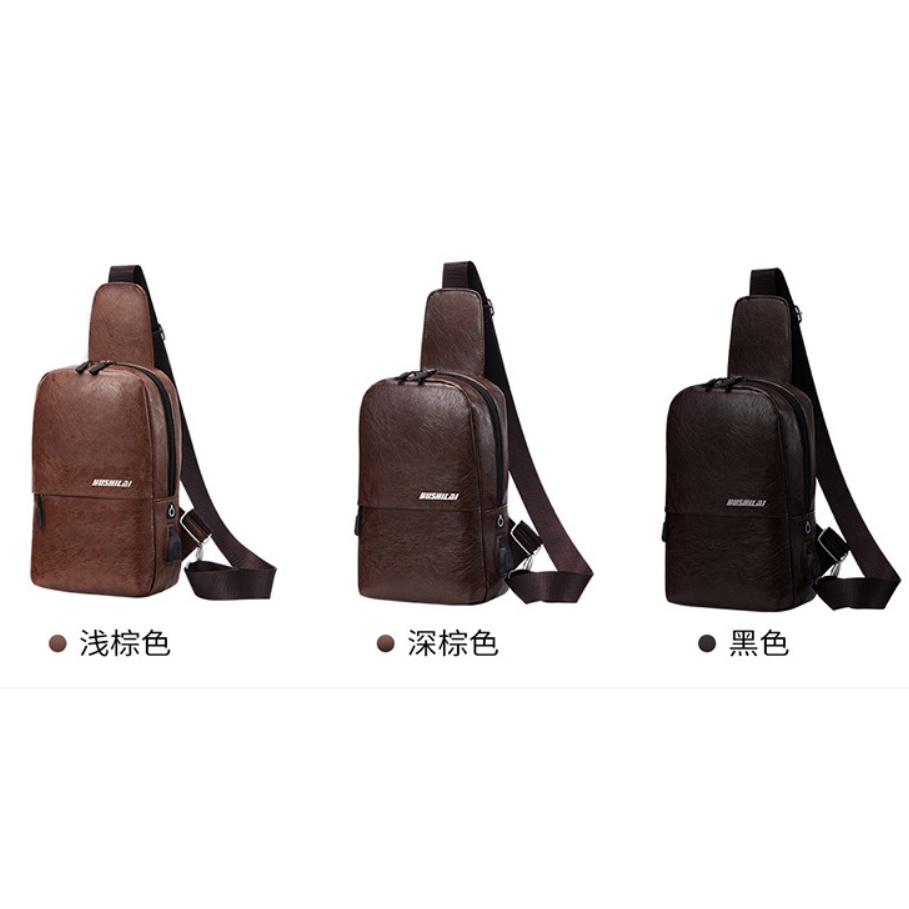 #LC-Bag B430 Tas Selempang Pria Slingbag Premium Import