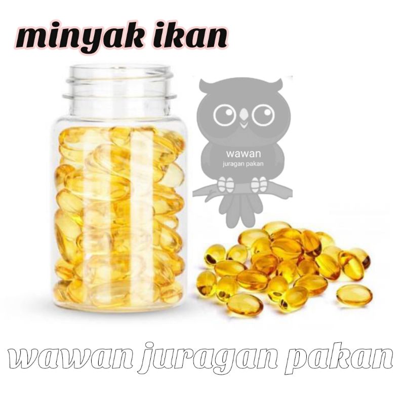 EXEL GRATIS MINYAK IKAN pakan kucing