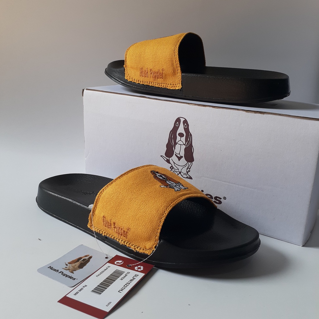SANDAL HUSH PUPPIES / SANDAL SLOP HUSH PUPPIES PRIA / SANDAL HUSH PUPPIES TERBARU