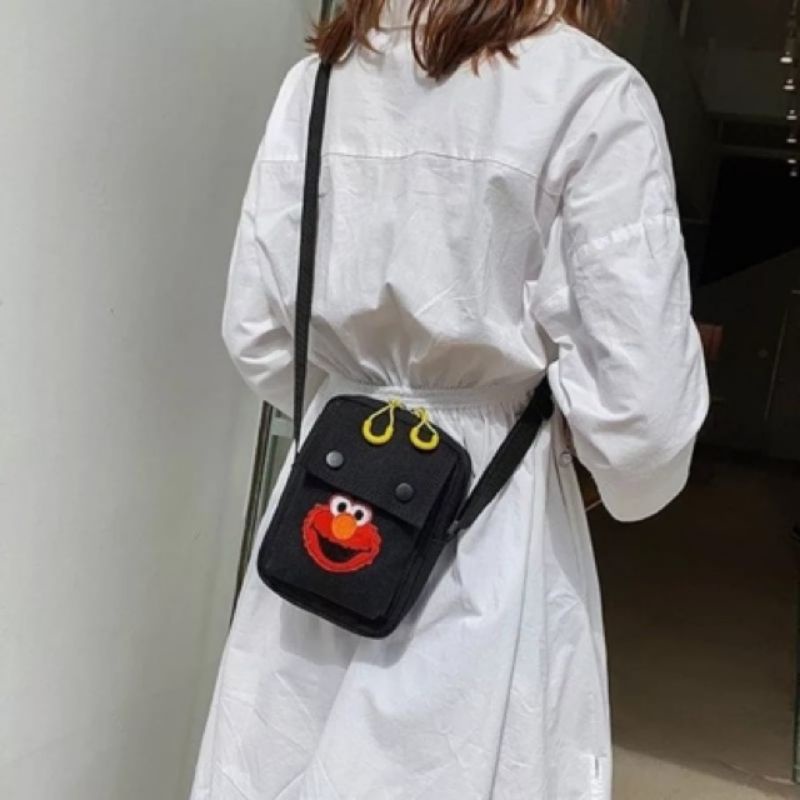 Y1405- ELMO Tas Selempang Wanita Slingbag Mini pria wanitatas selempang lokal