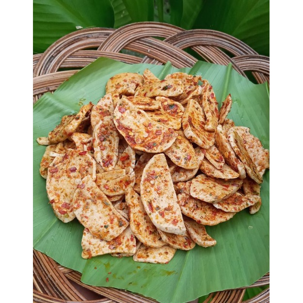 

Basreng pedas cikur rempah² mantap.75grm