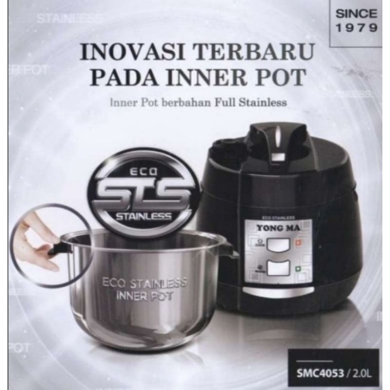 Yong Ma magic com SMC-4053 Stainless/YongMa SMC 4053 /SMC - 4053  ,Garansi resmi