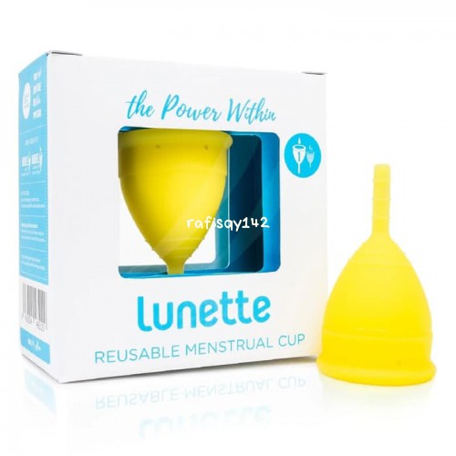 Lunette Menstrual Cup Yellow Model 1 008