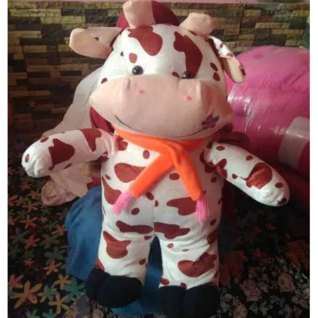 Boneka sapi berdiri size:XL