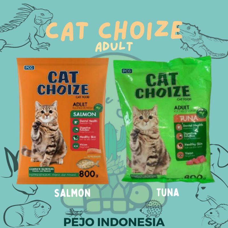 Cat Choize Adult Makanan Kucing Catchoize Tuna Salmon 800g