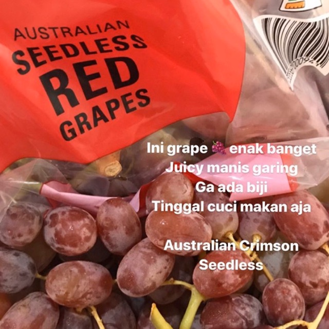 

Anggur Crimson seedless