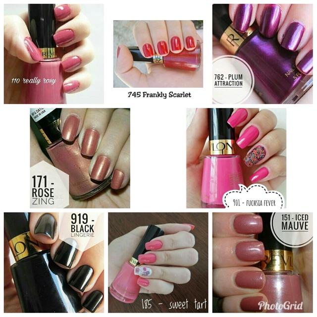 REVLON Enamel Nail Polish Part 1 / Kutek