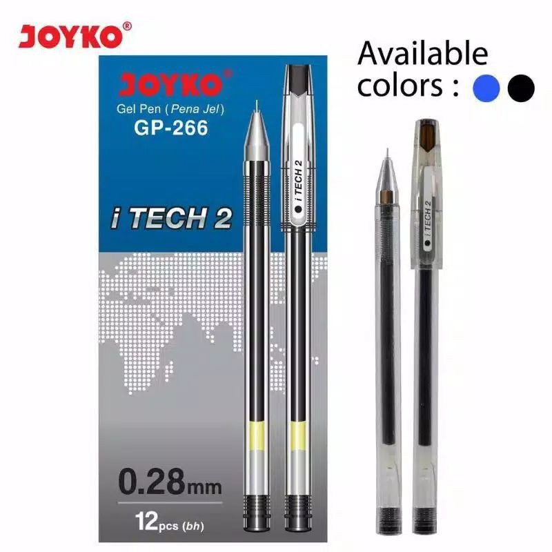 

PULPEN GEL ITECH 2 GP-266 PEN HI-TEC (LUSIN)
