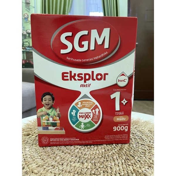 Susu SGM explore 1 plus 900gram Rasa madu