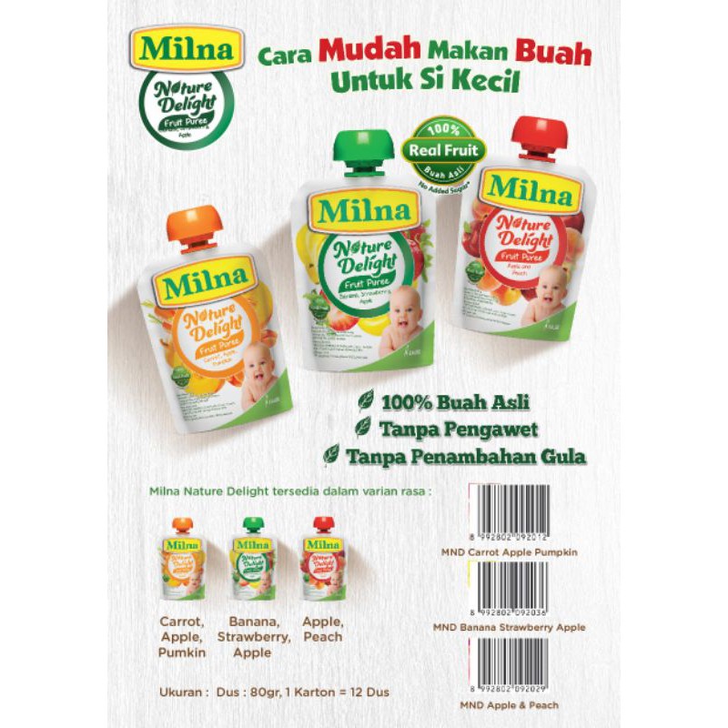 Milna Nature Delight 80 gr