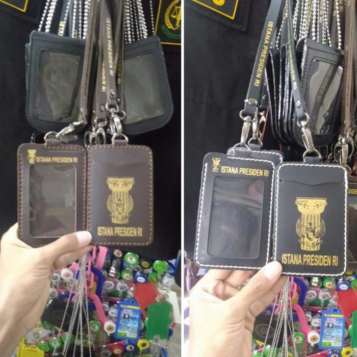 

Berkualitas Name Tag Holder Id Card Istana Kepresidenan Sale!!!