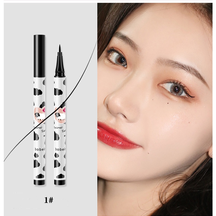 Black【Hitam】Waterproof Make Up Eyeliner Pensi Pen