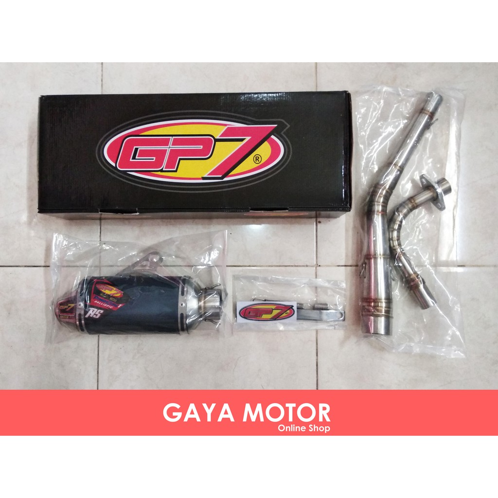 Knalpot GP7 JUPZ Balllistic Rs 110