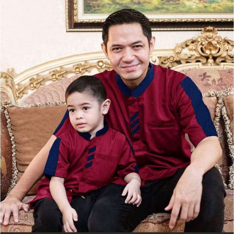 FWG - COUPLE DUDE MARCO / BAJU COUPLE AYAH DAN ANAK / COUPLE / BAJU ATASAN KEMEJA TERBARU / ATASAN