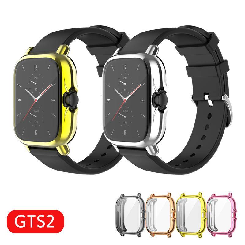 Case Bumper Pelindung Layar Penuh Warna-Warni Untuk Huami Amazfit Gts 2 2e 3 Gts2 Gts2E Gts3