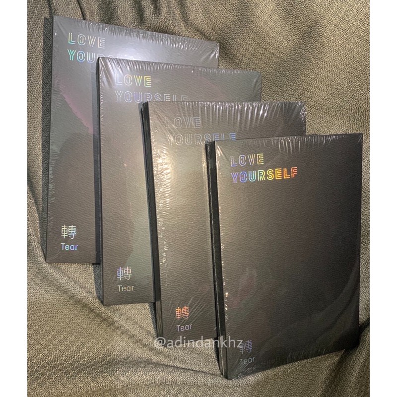 READY STOCK ALBUM BTS LOVE YOURSELF TEAR Y O U R SEALED FULLSET