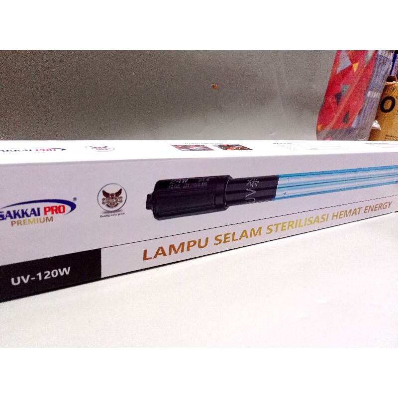 LAMPU UV ANTI LUMUT BAKTERI SAKKAI PRO UV 120WATT