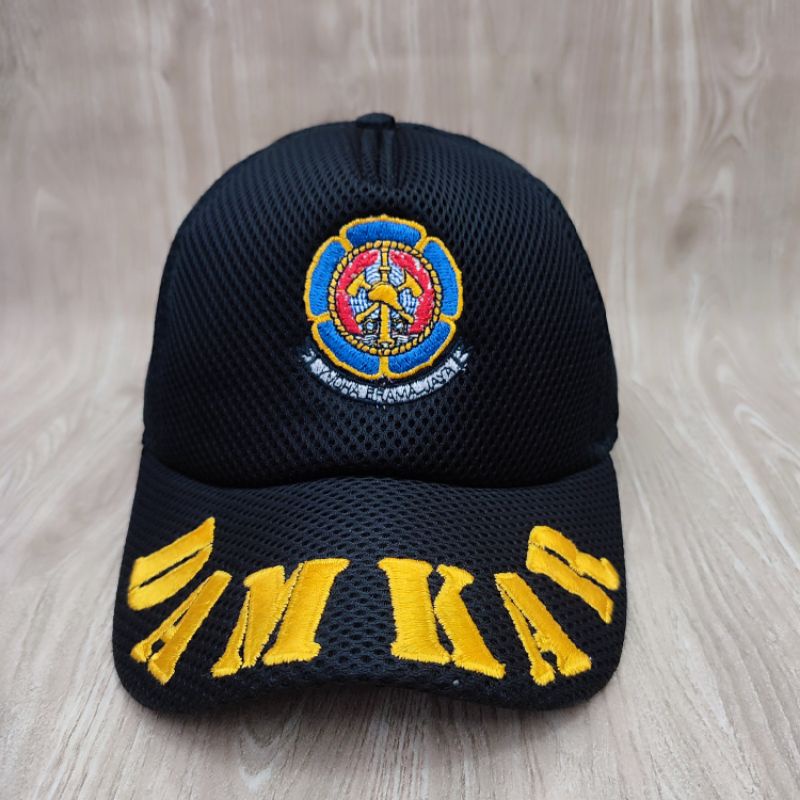 Topi Damkar Hitam