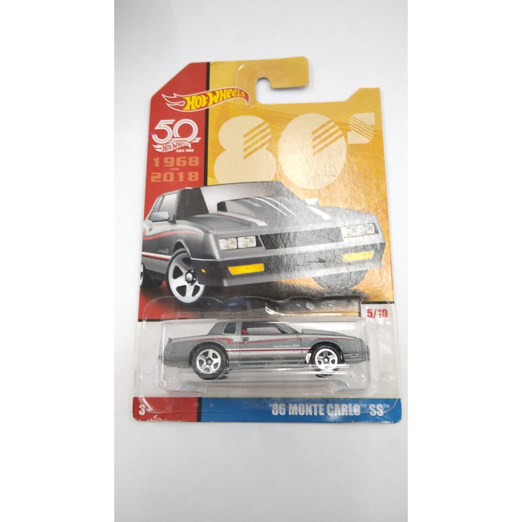 Hot Wheels 80s 1968-2018 68 Monte Carlo SS 50th Anniversary 5/10 HW Hotwheels Original