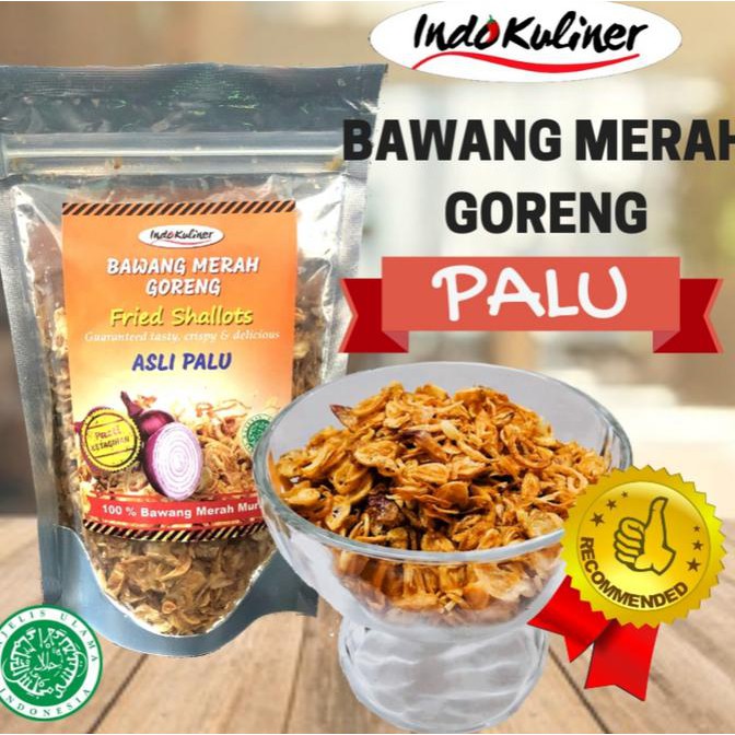 

Promo Bawang Merah Goreng Palu 100 gr